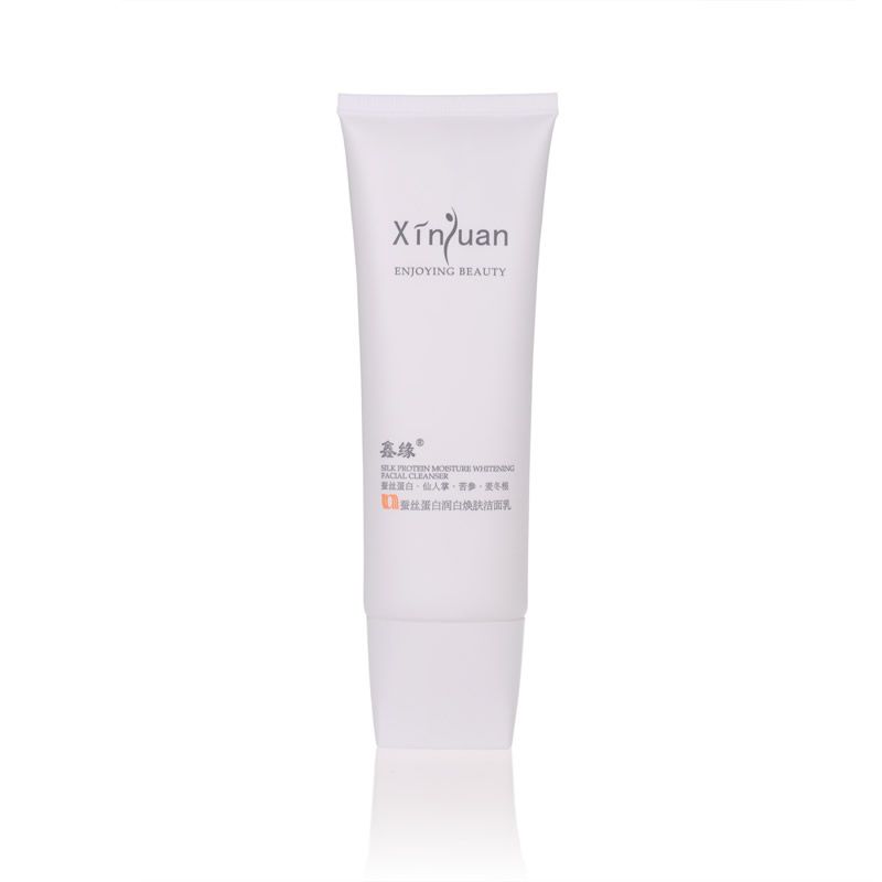 XY-027 蚕丝蛋白润白焕肤洁面乳